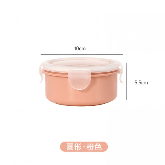 ACDANC Pink Kitchen Accessories Lettuce Keeper for Refrigerator Storage Box Airtight Jar Crisper Box Kitchen Lunch Box Cereals Snack Storage Jar