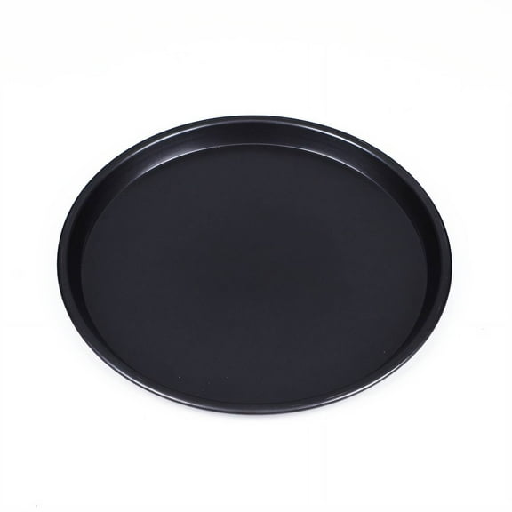 ACDANC Pizza Stone,Circular Non-Stick Pizza Pan,Black Carbon Steel Baking Stone,14 in