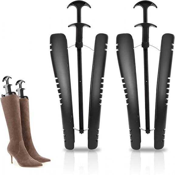 ACDANC Plastic Boot Calf Stretcher,Versatile Support Shoes Tree Shaper Boots Expander with Handle for Womens Mens Cowboy and Tall Boots