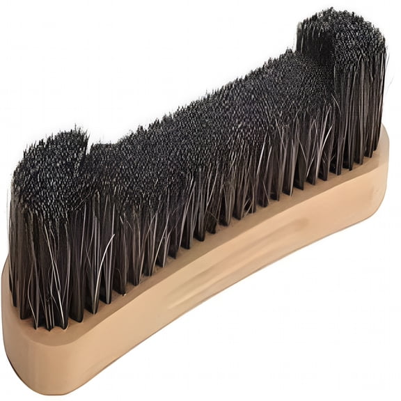 ACDANC Pool Table Brush 12-Inch | Soft Horsehair Bristles for Gentle & Efficient Cleaning - Reaches Tight Corners & Felt Surface,Essential Billiard Table Maintenance Tool