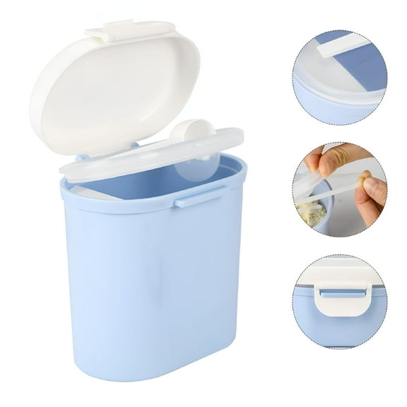 ACDANC Portable Baby Formula Dispenser with Scoop, Leakproof Travel Milk Powder Container, BPA-Free Snack Storage for Feeding
