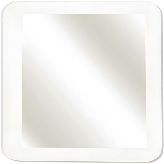 ACDANC Portable Magnetic Selfie Mirror, White Locker Mirror for Gym, Bathroom