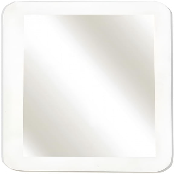 ACDANC Portable and Convenient Magnetic White Selfie Mirror for Office Cabinets, Bathroom, School Lockers | 1 Pack