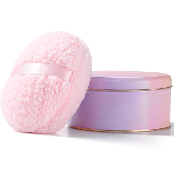 ACDANC Powder Puff, 5 Body Powder Puff, Large Powder Puff for Body Powder Large Powder Puff for Body Powder