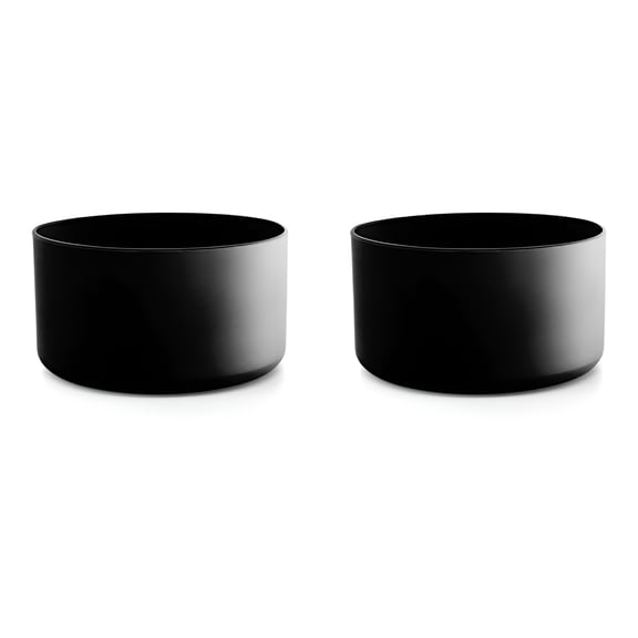 ACDANC Protective Silicone Bottle Boot/Sleeve Hydro Vacuum Flask Compatible, Bpa Free Anti-Slip Bottom Cover Cap Stainless Steel Water Bottle, Dishwasher Safe (Black, 32 and 40 Oz)