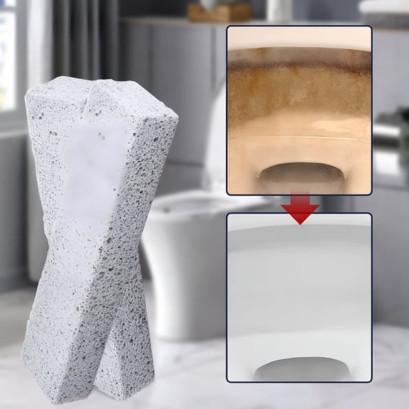 ACDANC Pumice Stone for Toilet Bowl Cleaning,Scouring Stick Remove Toilet Bowl Hard Water Rings,Calcium Buildup and Rust Suitable for Cleaning Toilet,Bathroom,Kitchen Sink,Grill