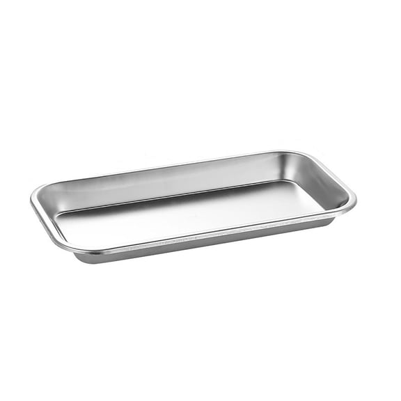 ACDANC Quarter Sheet Pans for Baking Nonstick Oven Mesh Tray Crisper Small Cookie Sheets for Toaster Oven Bread Rack Baking Quarter Sheet Pan Small Tray Stainless Steel Tray with Seamless Tray