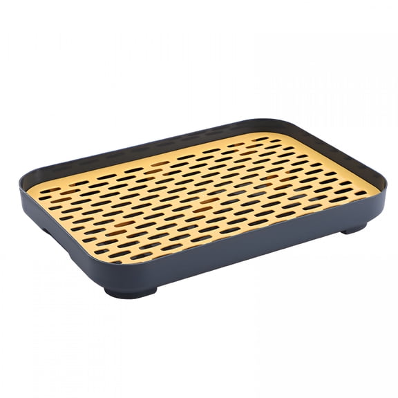 ACDANC Rabbit Litter Box,Bunny Potty Trainer Tray Guinea Pig Litter Box with Grid,Small Animal Toilet for Bunny Guinea Pigs Ferret Cats Chinchilla (Yellow)