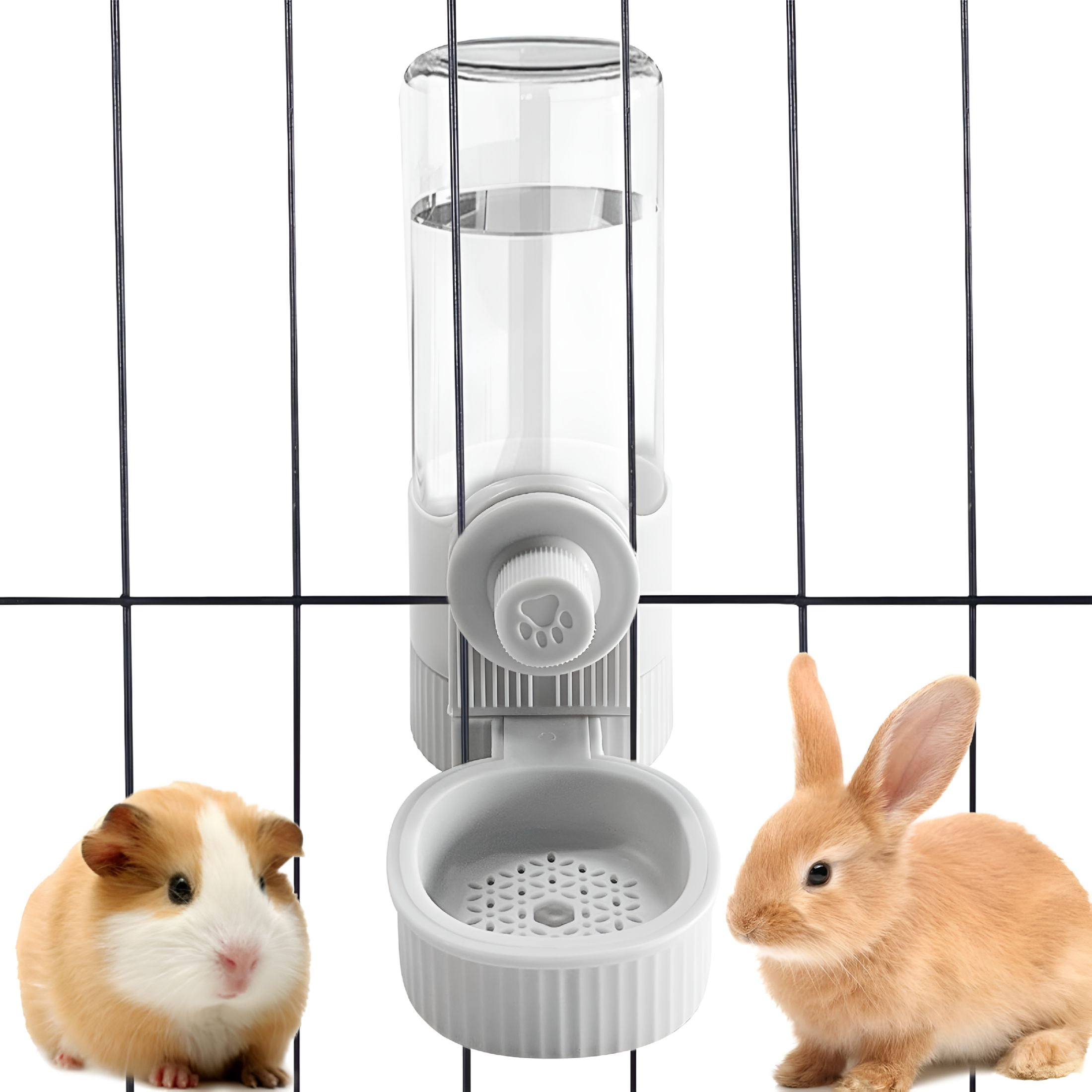 Acdanc Rabbit ACDANC Rabbit Water Bottle,Pet Water Bottle for Cage Crate,Hanging ...
