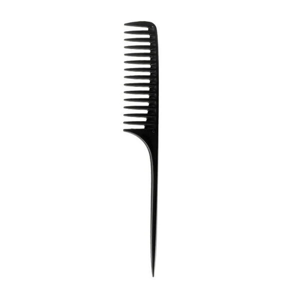 ACDANC Rat Tail Combs Vibration Fluid Guide Function Toddler Chairs for Table Salon-Use Sectioning Comb Wet Brush