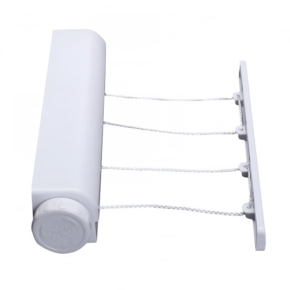 ACDANC Retractable 4/5-Line Clothesline with Hooks - Portable Indoor/Outdoor Laundry Dryer for Apartments and Camping