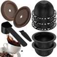 thumbnail image 1 of ACDANC Reusable Coffee Pods, 5 Pack with 2 Lids & Spoon - Refillable Coffee Capsules Compatible with Vertuo Next/Plus/Evoluo Machines, Bpa-Free & Easy Clean, 1 of 7