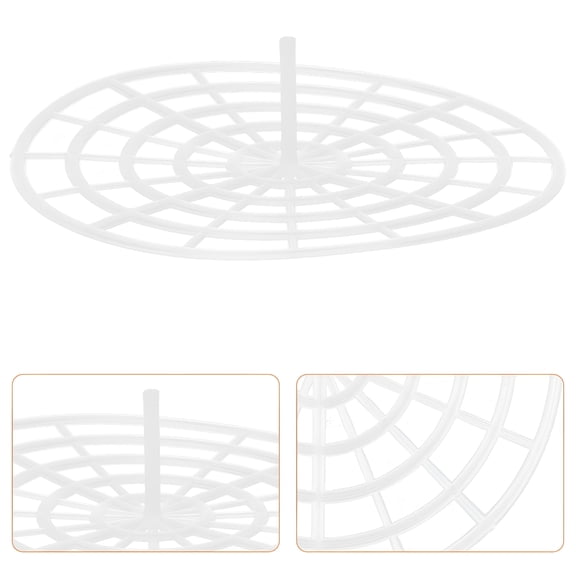 ACDANC Reusable Glass Fermentation Weights Canning Accessories White 10Pcs