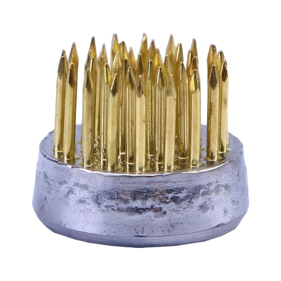 ACDANC Round Ikebana Kenzan Flower Arranging Frog Spiky Frog Fixed Tools Floral Arrangement Pin Holder