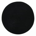 thumbnail image 1 of ACDANC Round Placemats,Slip-Free Layout Place Mats,Trim Finishing Heat Resistant Mat,Black,12", 1 of 3