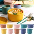 thumbnail image 1 of ACDANC Seal Tight Glass Lunch Bowl Container with Lid,Leak&Spill Proof,Soup&Stew Food Storage,Meal Prep,Airtight,Microwave and Dishwasher Safe,BPA-Free, 1 of 7