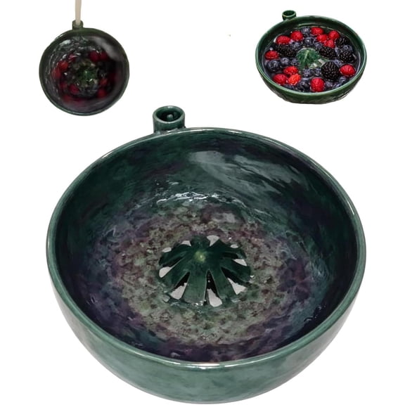 ACDANC Self Spinning Berry Washing Bowl,Automatic Berry Wash Bowl,Fruit and Vegetable Washer with Drain,Fruit Washer Spinner Bowl Quickly Wash,Multipurpose Basket for Kitchen