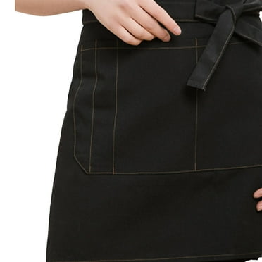 ACDANC Server Apron,Durable Waterproof Waitress Apron for Men & Women,Practical Cooking Apron with Pockets for Serving & DIY Projects