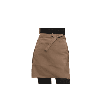 ACDANC Server Apron,Pocket Storage Waitress Apron,Adjustable Fit Aprons for Women with Pockets,Easy Care Waterproof Apron,