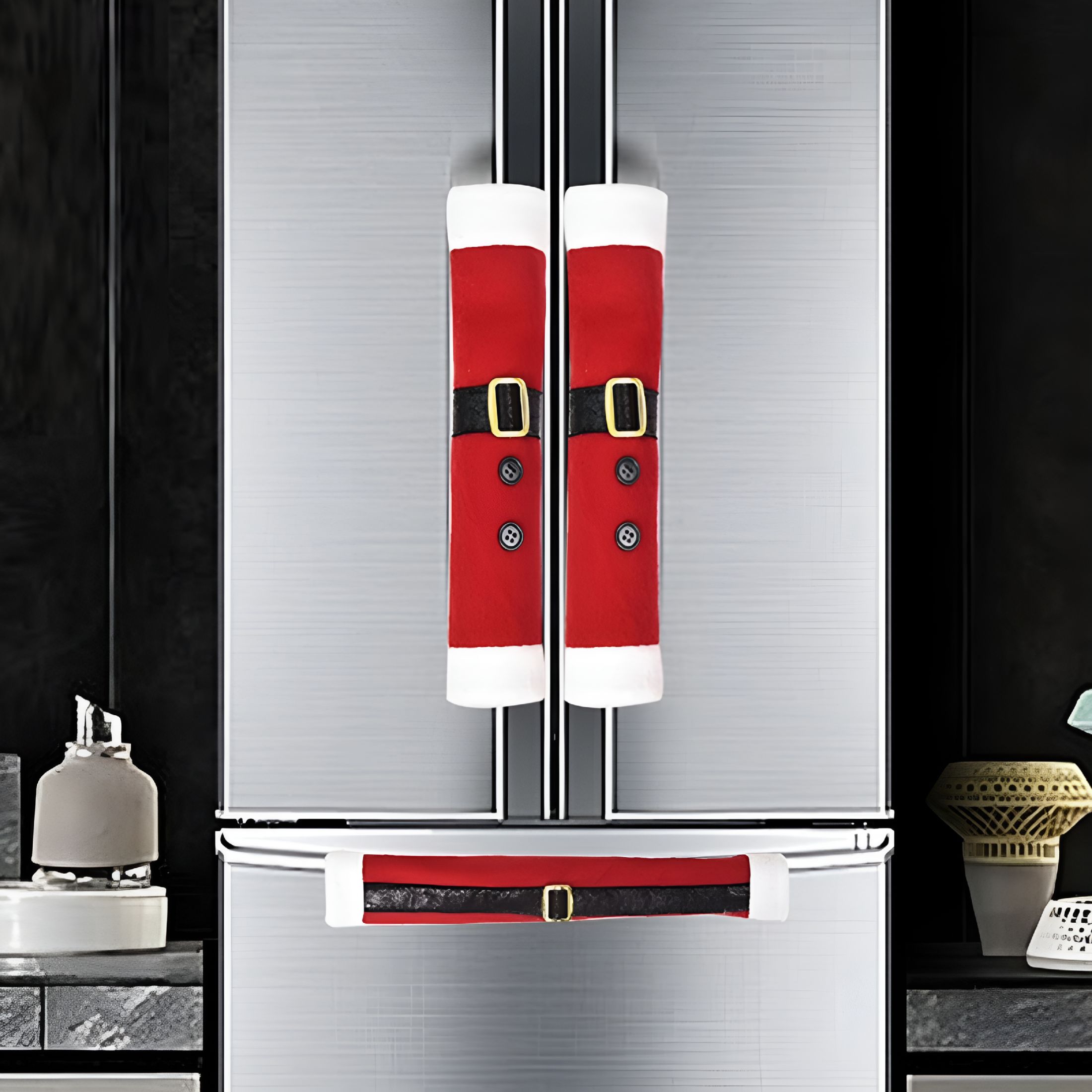 Shop KitchenAid 20-cu ft Counter Depth French Door Refrigerator & 30-in 5 Burners Slide-In Gas Range 4pc Stainless Steel Suite at