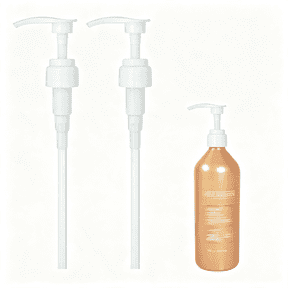 ACDANC Shampoo/Conditioner Pump Compatible with 1 L/33.8 Fl Oz Bottles,Dispensing Liter Pump for Shampoo and Conditioner,2-Pack,Perfect Fit Shampoo Pump
