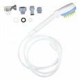 thumbnail image 1 of ACDANC Shower Dog Bath Attachment Puppy Head Sprayer Attachment Wand Brush Tap Pet Wash Pets Hose Attachment Head, 1 of 7