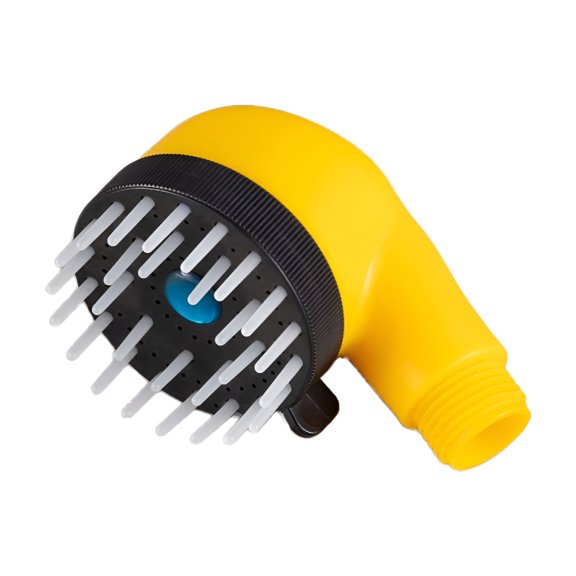 ACDANC Shower Head Puppy Shower Scrubber,Pet Shower Hose Hair Washer Scrubber,Pet Combing Shower Dog Washing Sprayer,Bathtub Dog Grooming Sprayer Cleaning Tool,Dog Washing Hose Attachment