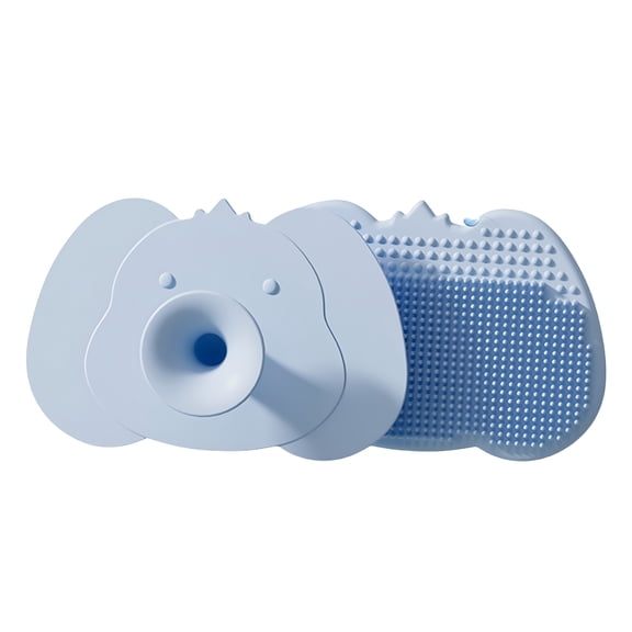 ACDANC Silicone Baby Hairbrush for Sensitive Skin Gentle Cleaning and Massaging Hair Brush Gift for Baby and Toddler Baby Hair Brush