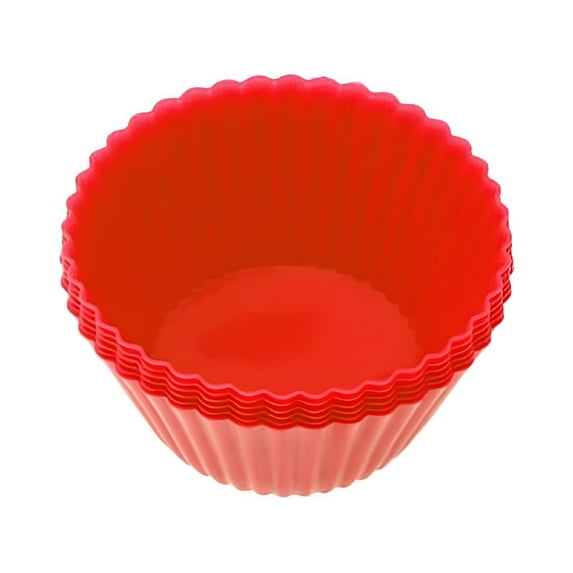 ACDANC Silicone Baking Cups,Reusable Cupcake Liners Nonstick Muffin Cups Cake Molds Set Standard Size Cupcake Holder,4 Packs in 9 Rainbow Colors (2.81.81.3 inch)