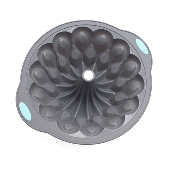 ACDANC Silicone Cake Pan,Fluted Bundt Cake Mold,Non-Stick Baking Tray Dessert Maker Oven Safe cake molds for baking