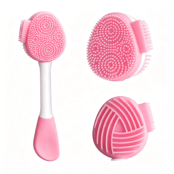 ACDANC Silicone Face Scrubber Face Mask Brush Exfoliating Lip Cleansing Facial Cleansing/Wash Brush Exfoliator Blackhead Skin Care Tool Makeup Removes Dead & Dry Skin for Women Grils Men