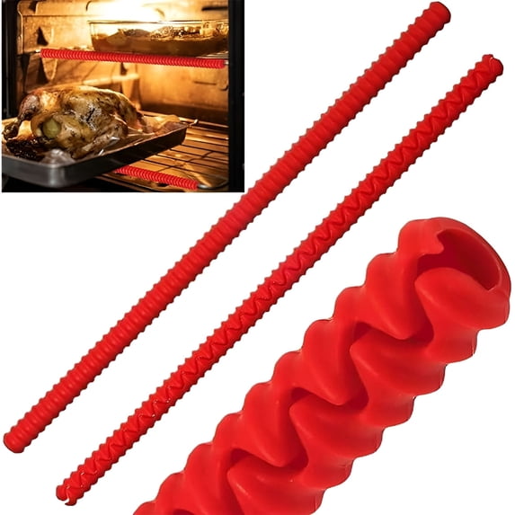 ACDANC 2026 New Silicone Oven Rack Guards 2 Pack - Heat Resistant Oven ...