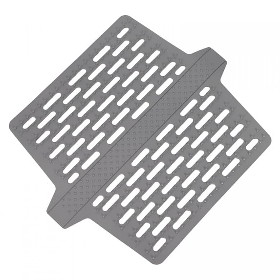 ACDANC Silicone Sink Saddle Mat for Kitchen Double Sink Protector ...