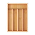 thumbnail image 1 of ACDANC Silverware Organizer,Made of Bamboo Silverware Organizer,Divider Plate Silverware Tray,Style 2, 1 of 7