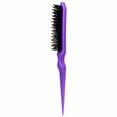 thumbnail image 1 of ACDANC Slick Back Hair Brush,Comfortable to Hold Slick Back Brush,Fluff and Hair Teasing Comb,Purple, 1 of 4