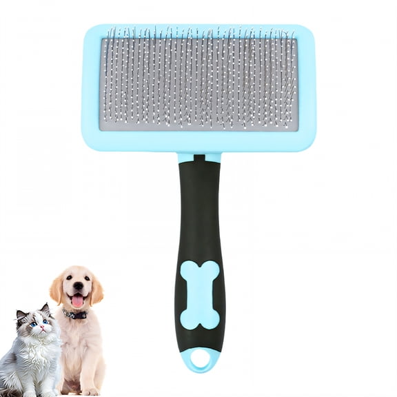 ACDANC Slicker Brush for Dogs,Cat Brush for Shedding,Dog Brush for Shedding,Blue