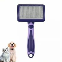 ACDANC Slicker Brush for Dogs,Dog Brush for Shedding,Cat Brush for Shedding,Purple