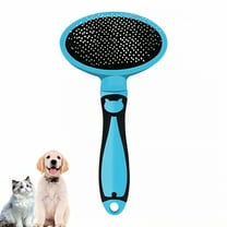 ACDANC Slicker Brush for Dogs,Deshedding Dog Brush,For Long/Short Hair Cat Brush for Shedding,Blue