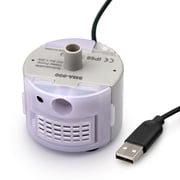 acdanc Sma-800 Submersible Pet Fountain Pump for Cat, Ultra Quiet Pet Fountain Replacement Motor, with USB Cable, DC 5V, IP68, Easy to Clean