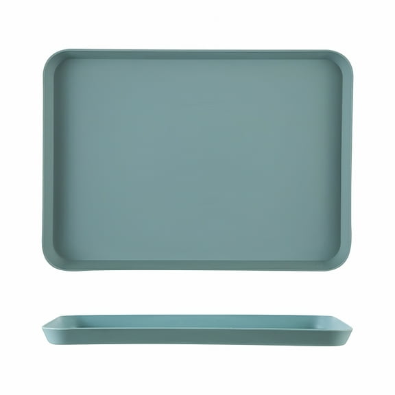ACDANC Small Cookie Sheets for Baking Nonstick 7 by 9 Kitchen Rectangular Tray Creative Idea of Placing Tea Cups Fruit Plates In The Living Room