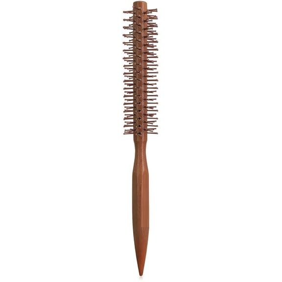 ACDANC Small Round Brush for Short Hair,1",Men&Women | Mini Volumizing&Styling,Heat Resistant Quiff Roller,For Lifting,Curling Bangs,Beard&Thin Hair,Creates Natural Volume