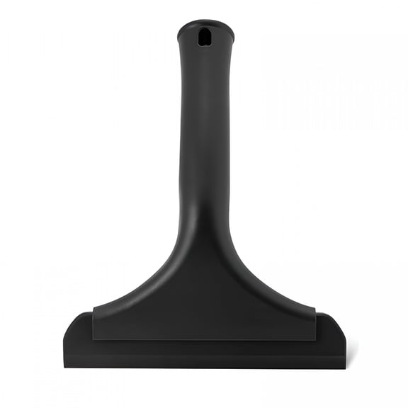 ACDANC Small Silicone Window Squeegee, 5.9 Inch Car Windshield Water Blade Squeegee with Non-Slip Handle, All-Purpose Cleaning Squeegee for Car Windshield, Window, Mirror (Black)