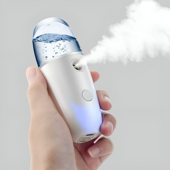ACDANC Small Spray Bottles for Alcohol,Plastic Electric Fine Mist Sprayer for Cleaning and Hair Care,Handheld Refillable Travel Mini Empty Continuous Spray Bottles
