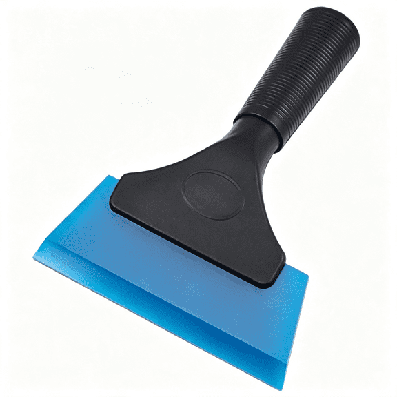ACDANC Small Squeegee 5 Inch Rubber Window Tint Windshield Scraper for Car,Glass, Mirror, Shower, Door,Bathroom Cleaning(Blue) Flexible Small Squeegee