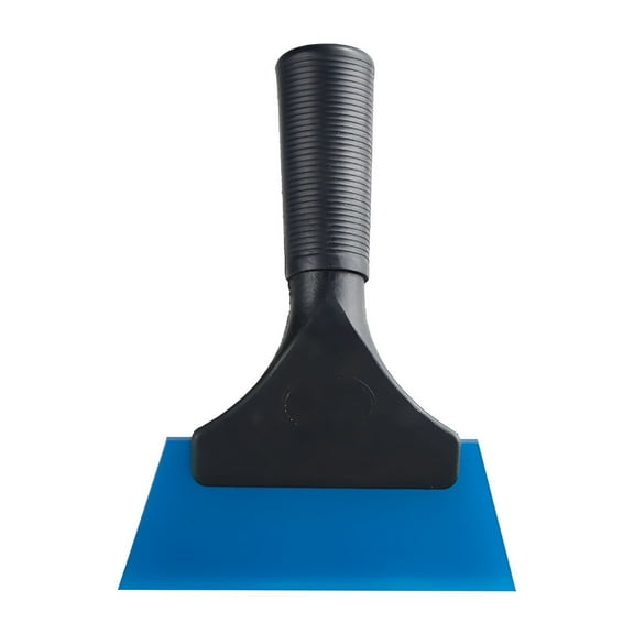 ACDANC Small Squeegee with 5 Inch Rubber Mini Wiper Window Tinting Tools for Mirror Glass Window Cleaner with Non-Slip Handle Blue