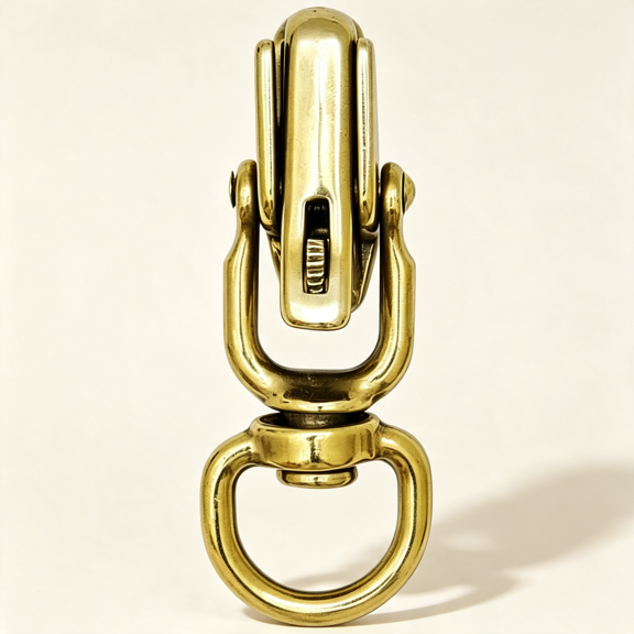ACDANC Snap for Leashes 371 Marine Bronze Panic Snap with Safety Lock,Durable Buckles