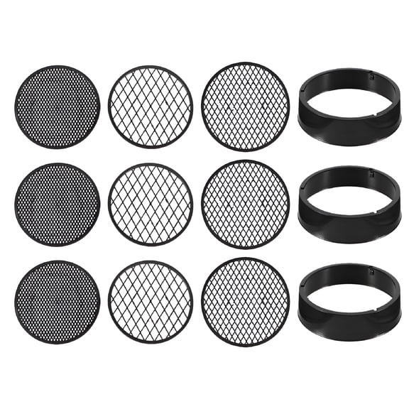 ACDANC Soil Sieve Garden Sifter Sand Riddle Filter Sifting Gardening Mesh Pan Screen Sieves Riddles Strainer Set Classifier