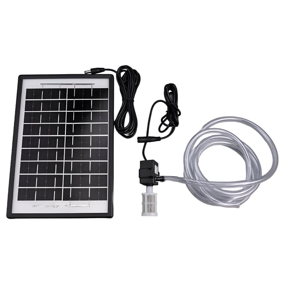 ACDANC Solar Water Pump 12V Circulating Fish Pond Filtration Oxygen Submersible Pumps