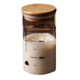 thumbnail image 1 of ACDANC Sourdough Proofing Jar Kitchen Baking Accessory Practical Glass Fermentation Jar Wide Mouth Sourdough Starter Container Sourdough Starter Glass Jars, 1 of 7