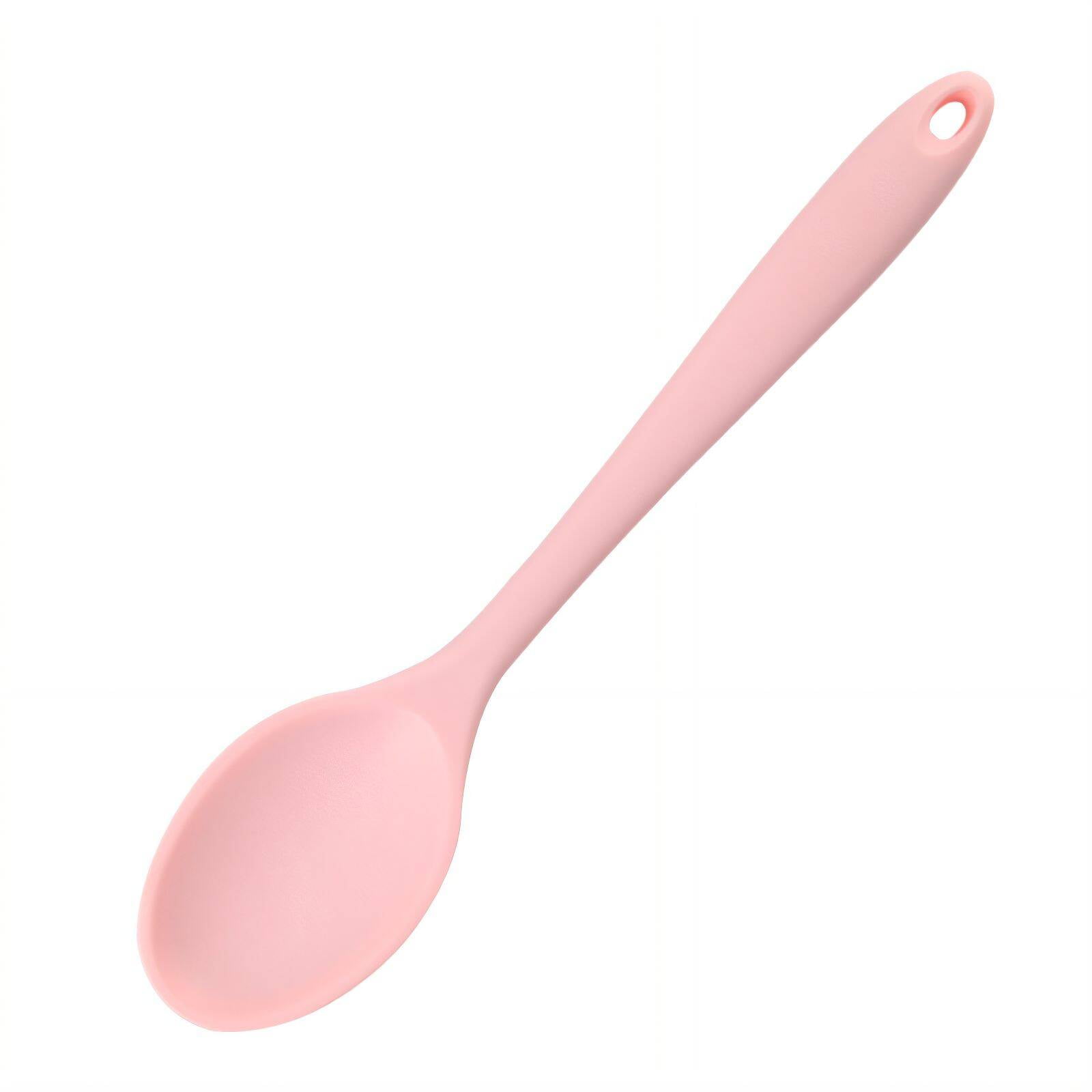 ACDANC Spoons Heat-Resistant and Safe Soup Spoon Flexible Silicone ...
